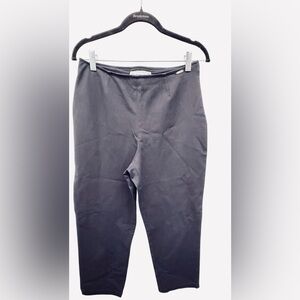 St. John Sport Essentials Black Knit Pull-On Pants – Size 8